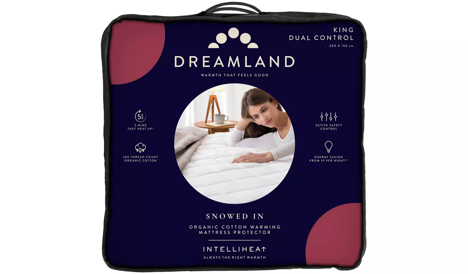Dreamland Electric Mattress Protector DualControl-King