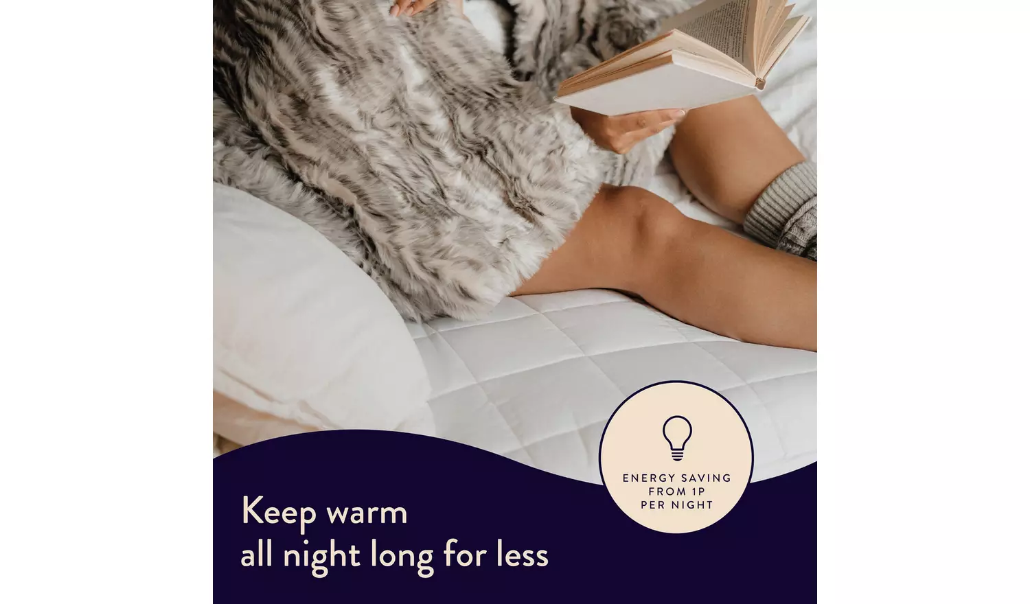 Dreamland Electric Mattress Protector DualControl-Super King