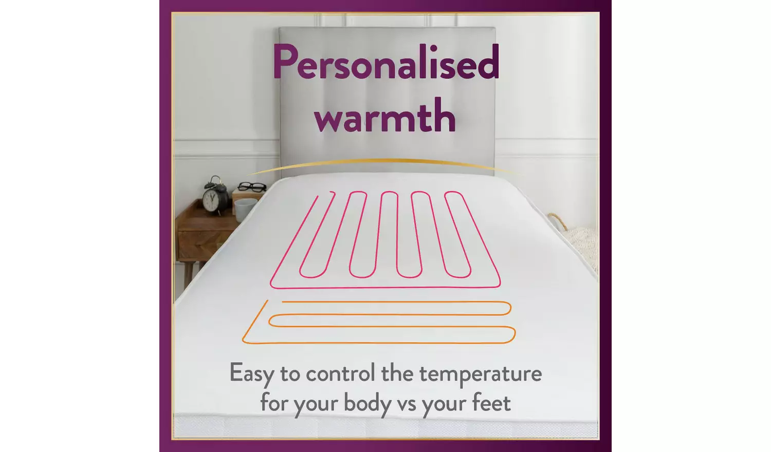 Slumberdown Perfectly WarmLuxury Electric Blanket - Single