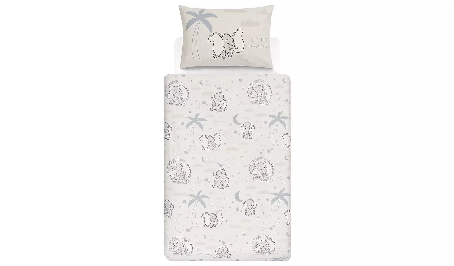 Disney Nursery Cotton Dumbo Nursery Bedding Set - Single