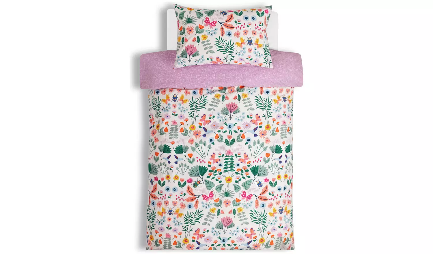 Habitat Kids Enchanted Symmetry Floral Bedding Set - Single