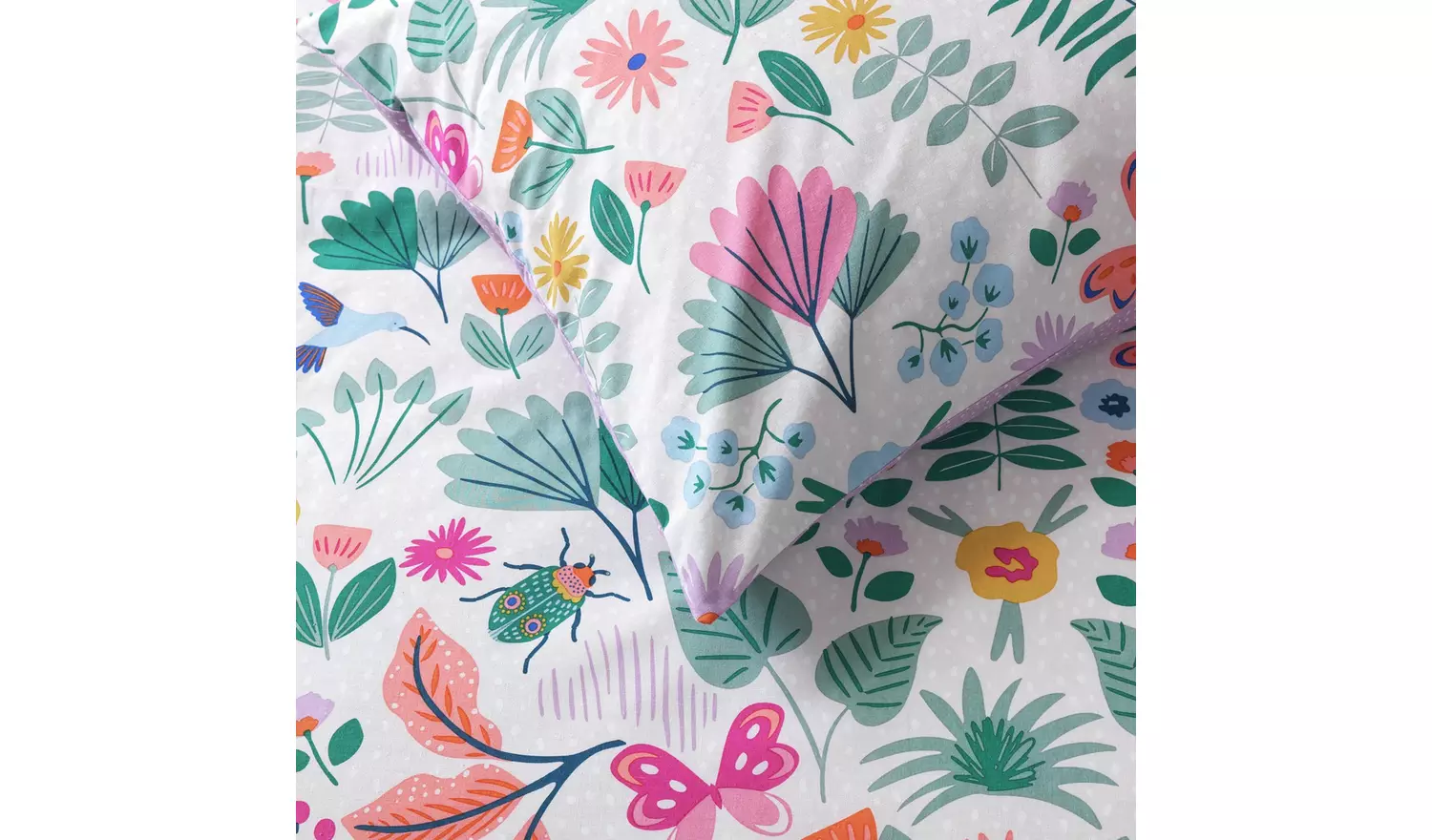 Habitat Kids Enchanted Symmetry Floral Bedding Set - Single