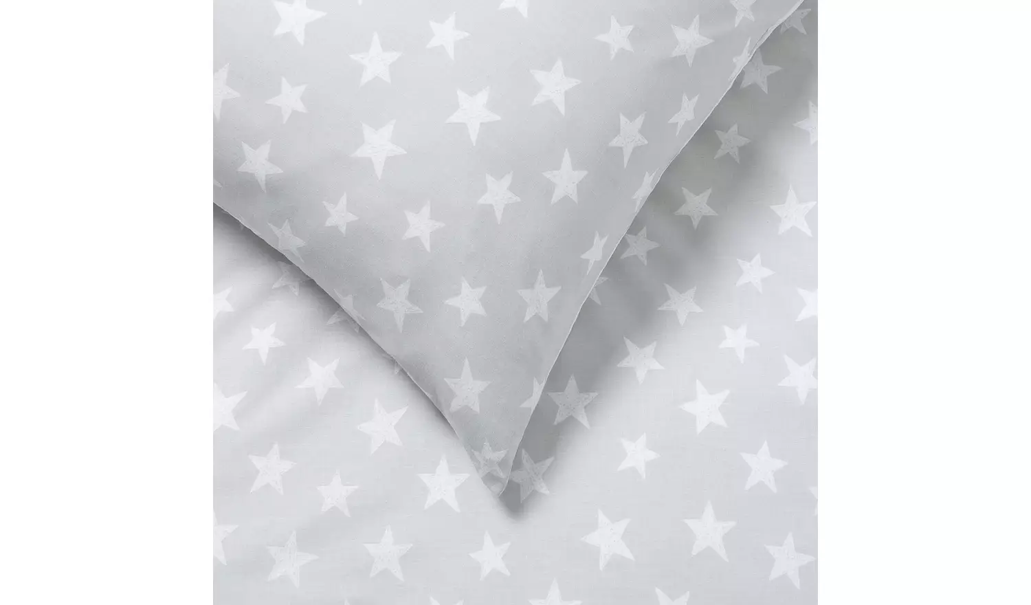 Habitat Kids Reversible Star Grey Bedding Set - Single