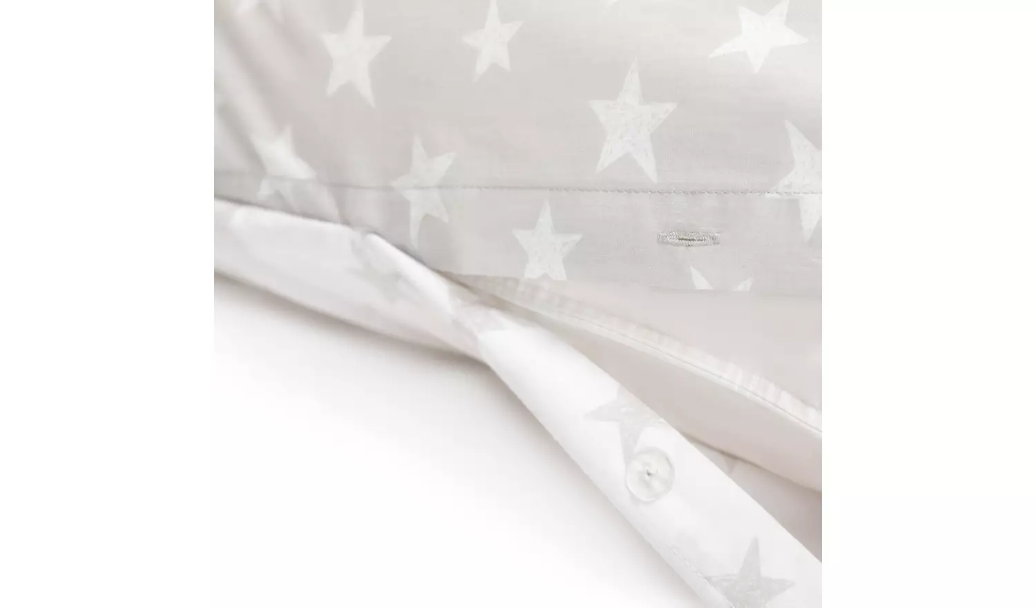 Habitat Kids Reversible Star Grey Bedding Set - Single