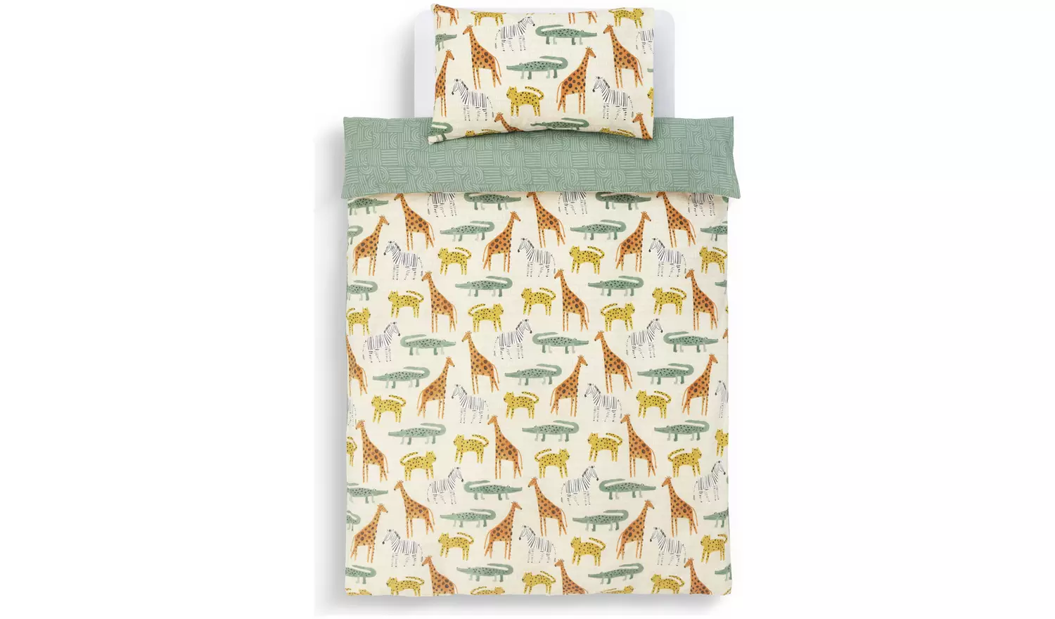 Habitat Cotton Safari Kids Bedding Set - Single