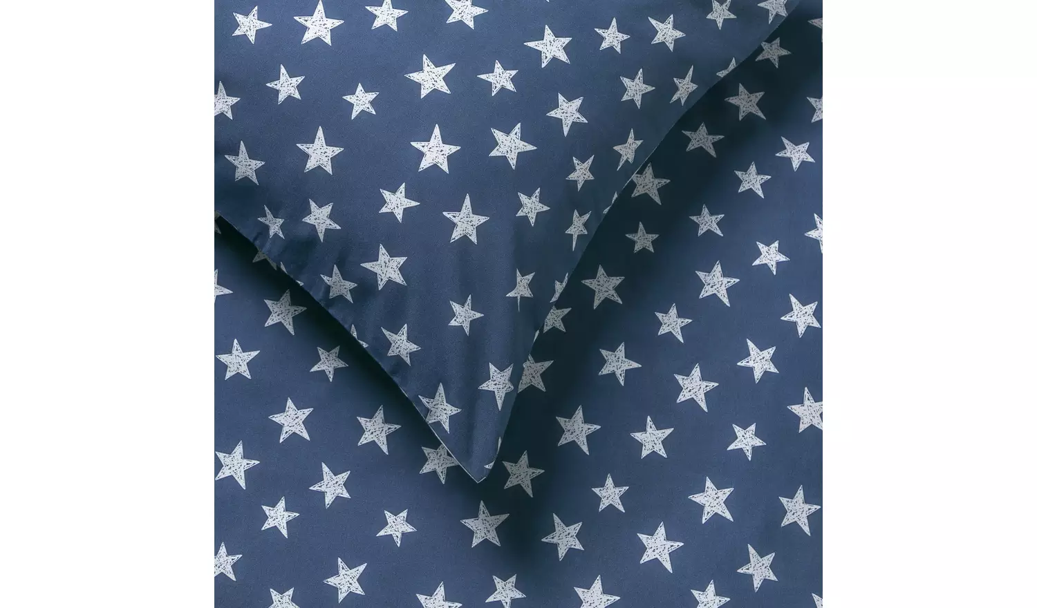 Habitat Kids Reversible Star Navy Bedding Set - Toddler