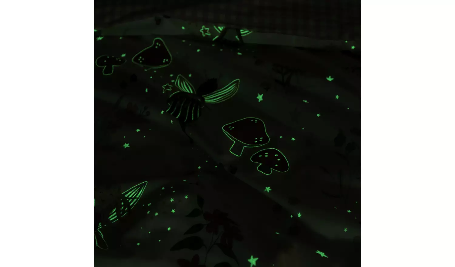 Habitat Glowing Fairies Pink Kids Bedding Set - Toddler