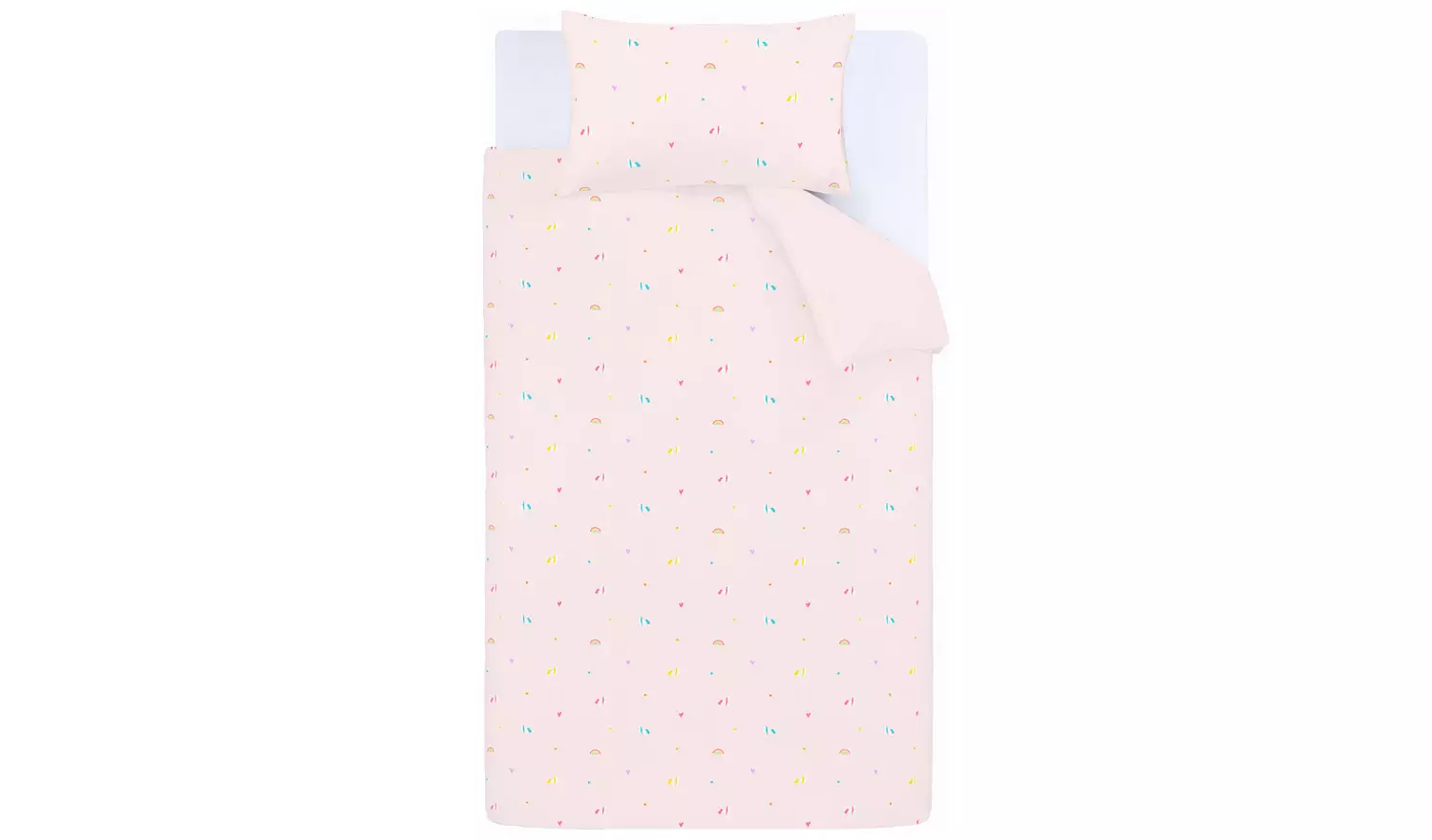 Catherine Lansfield Unicorn Pink Kids Bedding Set - Single