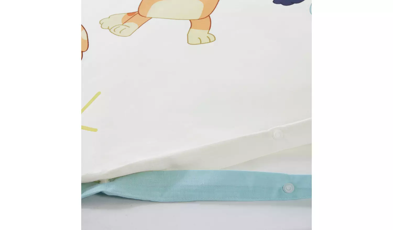 Bluey Celebrate Cotton Blue & White Kids Bedding Set- Single