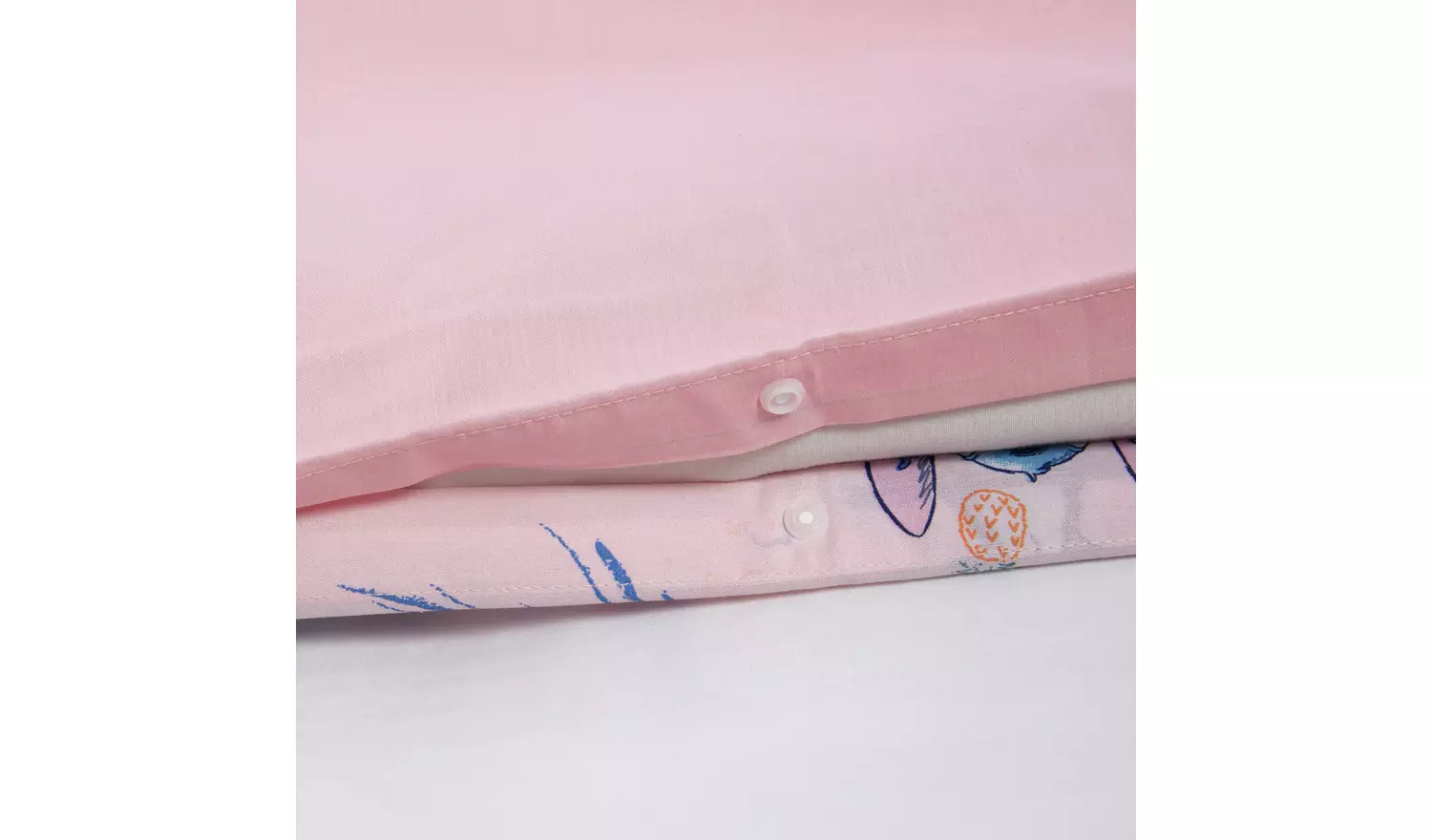 Disney Lilo & Stitch Pink Kids Bedding Set - Double