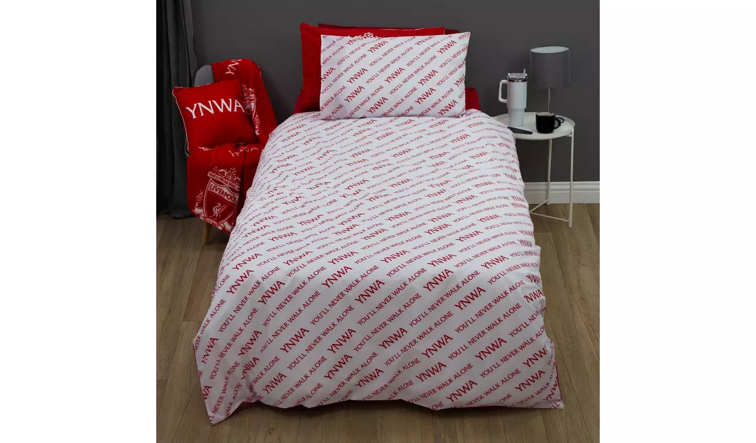Liverpool FC Football Kids Bedding Set - Single