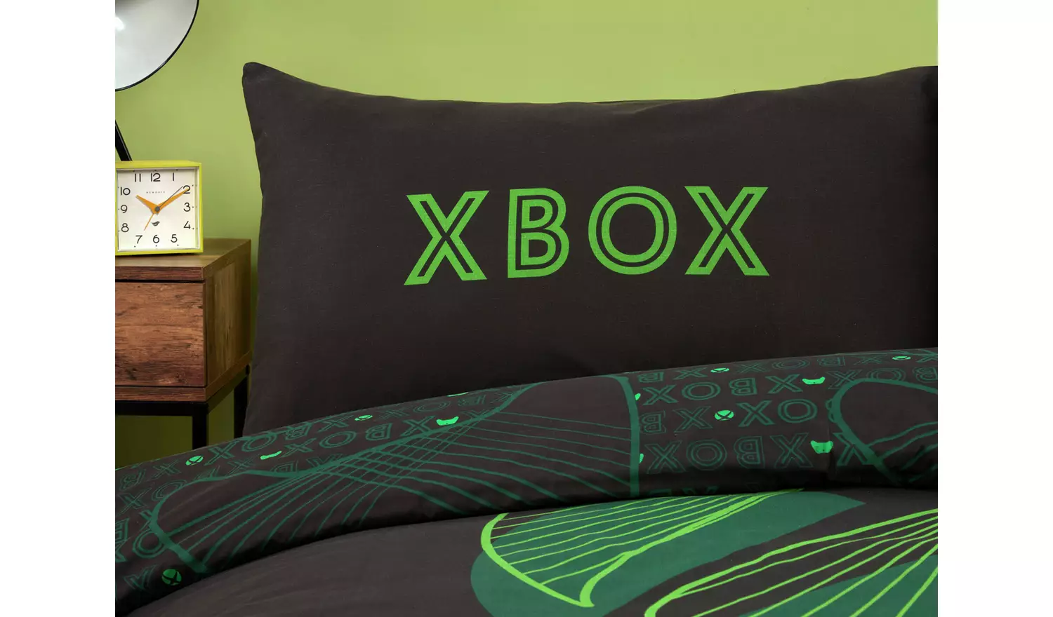 Xbox New Black Kids Bedding Set - Single