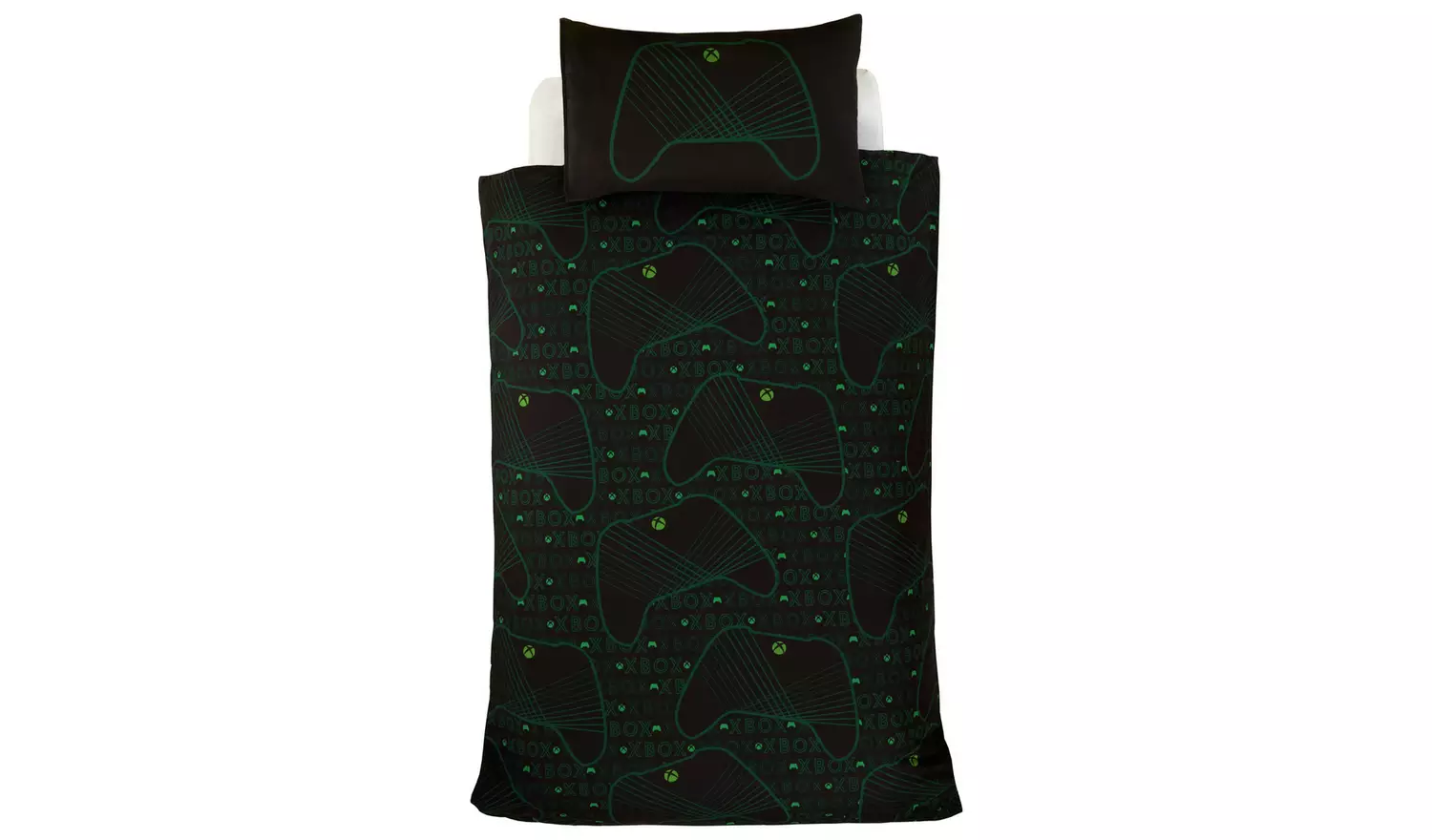 Xbox New Black Kids Bedding Set - Single