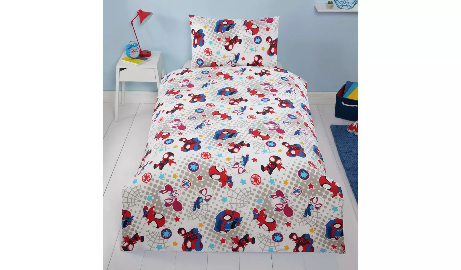 Disney Spidey and Friends Kids Bedding Set - Single