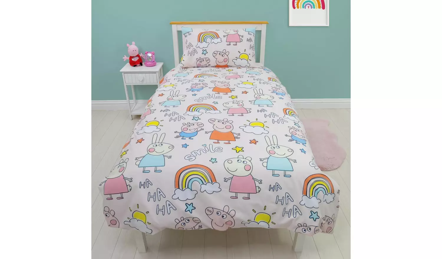 Peppa Pig Kids Bedding Set - Single