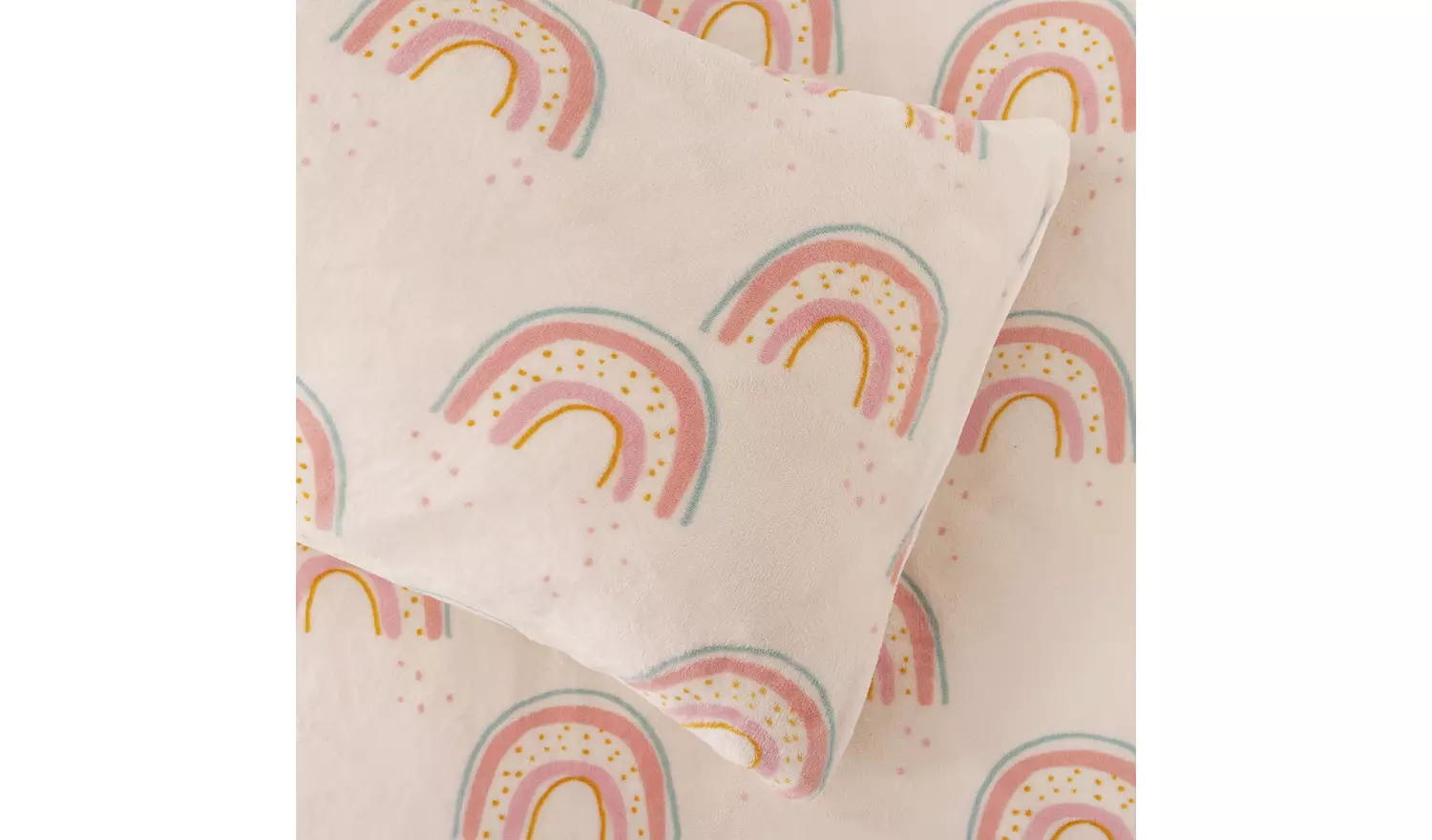 Argos Home Rainbow Fleece Kids Bedding Set - Toddler