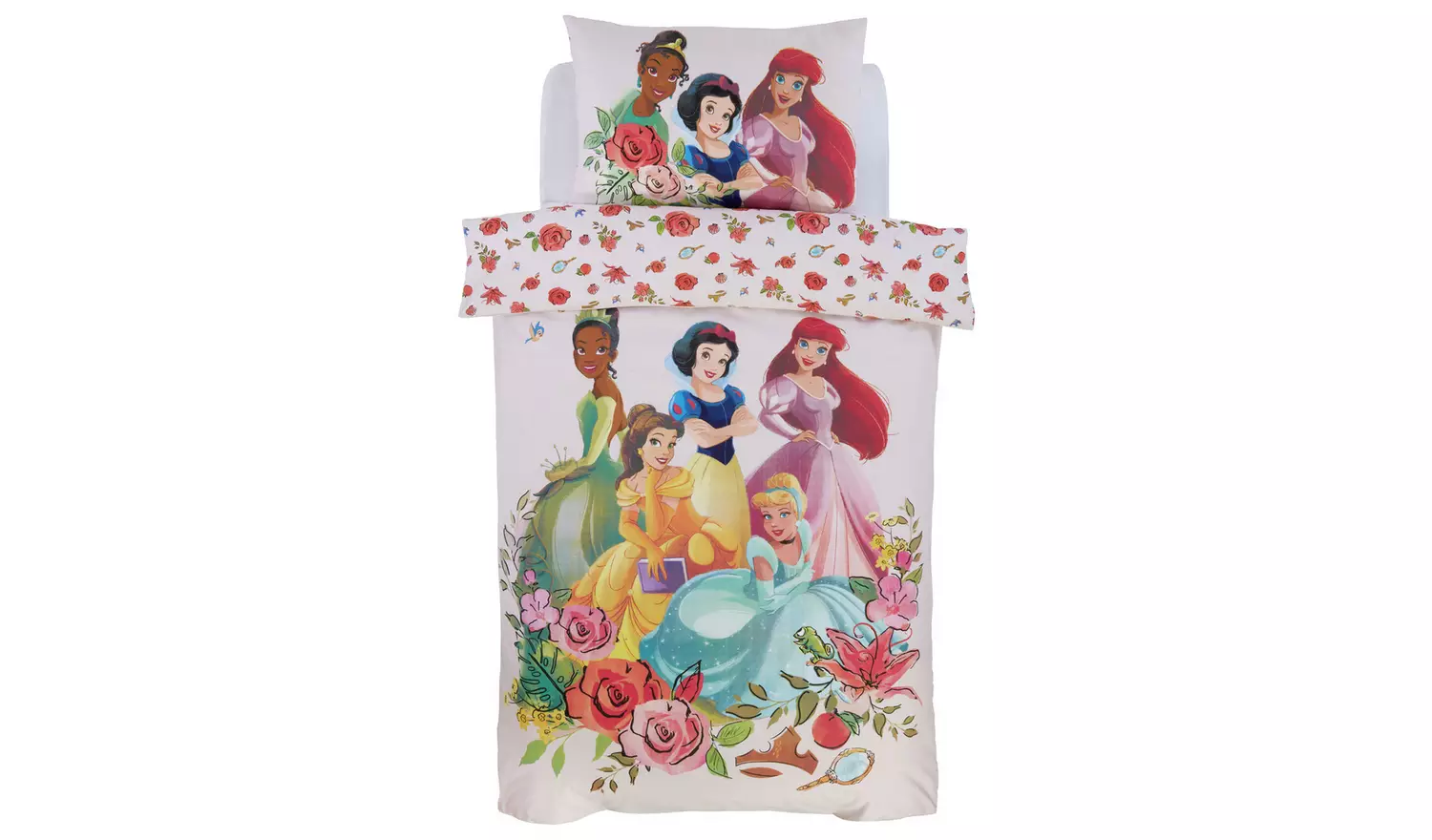 Disney Princess Pink Kids Bedding Set - Single