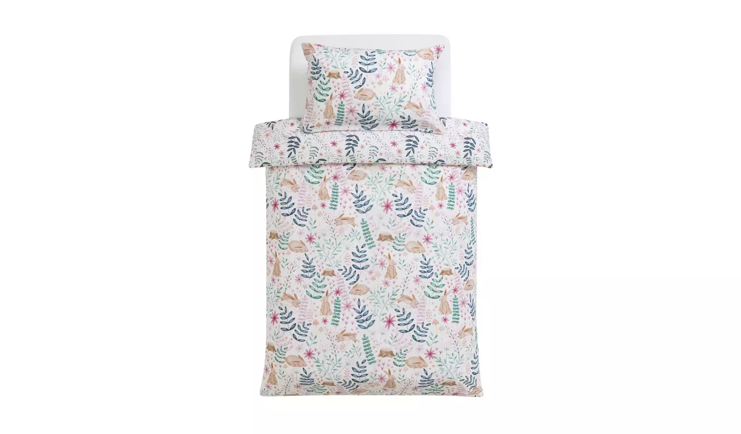 Argos Home Woodland White Kids Bedding Set - Toddler