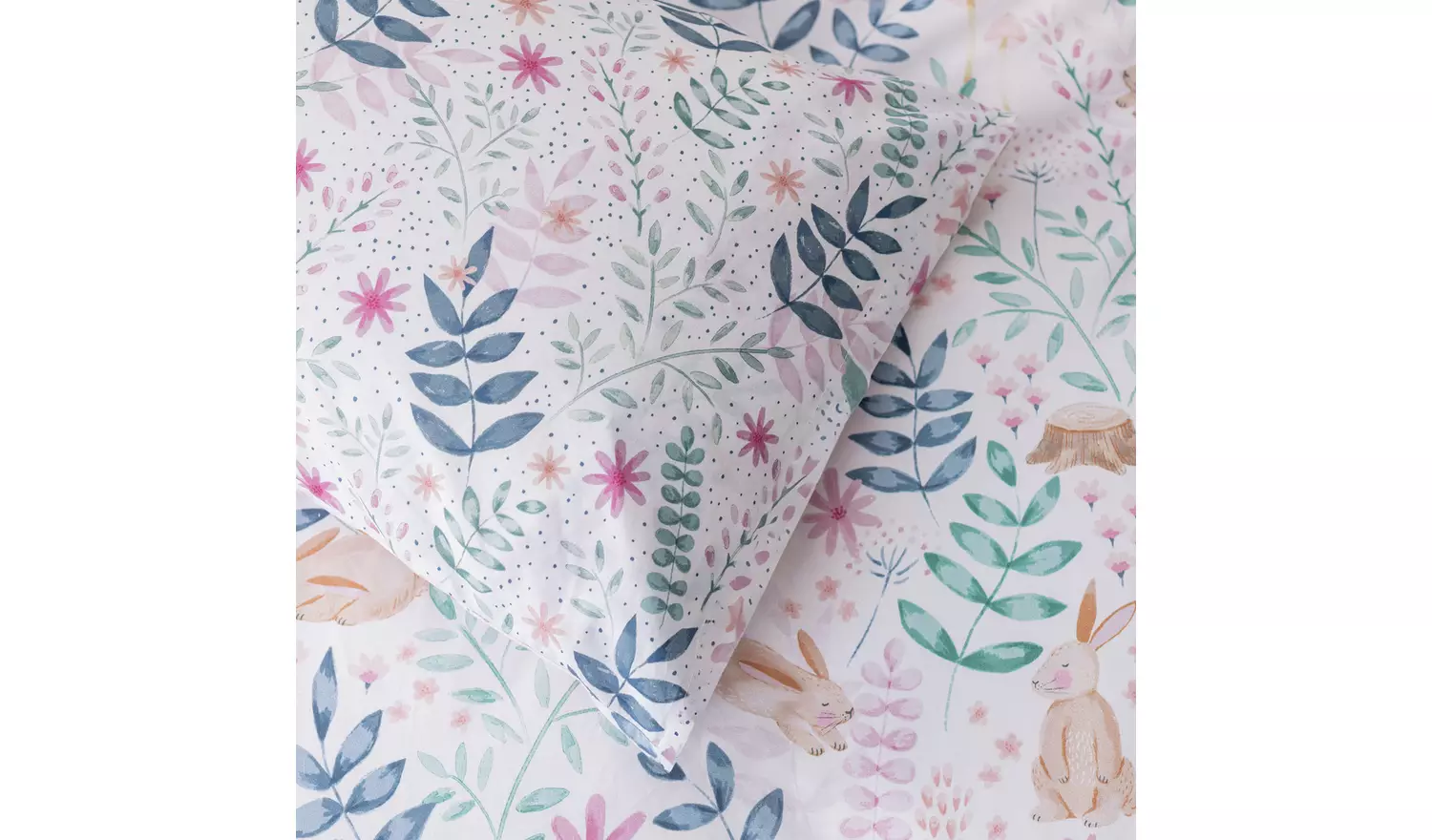 Argos Home Woodland White Kids Bedding Set - Toddler