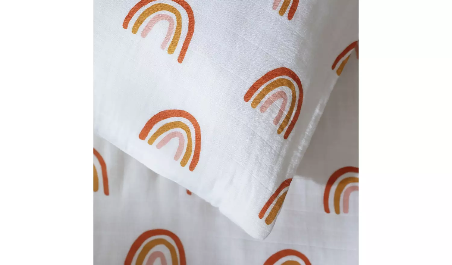 Habitat Kids Rainbow Cotton Bedding Set - Toddler