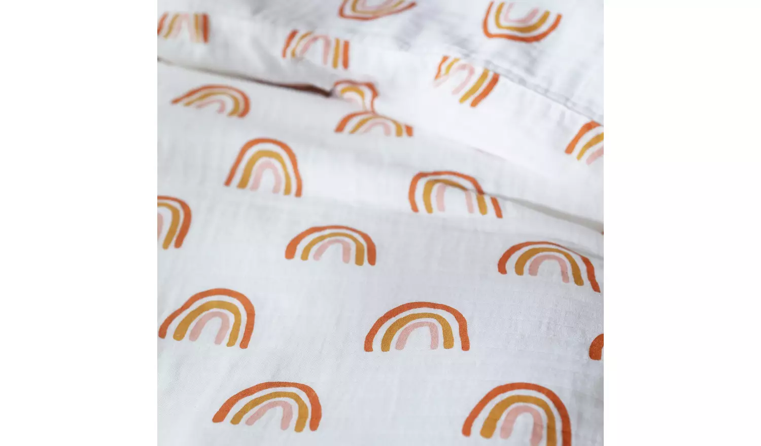 Habitat Kids Rainbow Cotton Bedding Set - Toddler