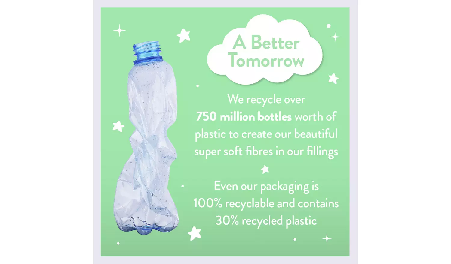 Slumberdown Little Slumbers Fresh & Protect Pillow - Cot Bed