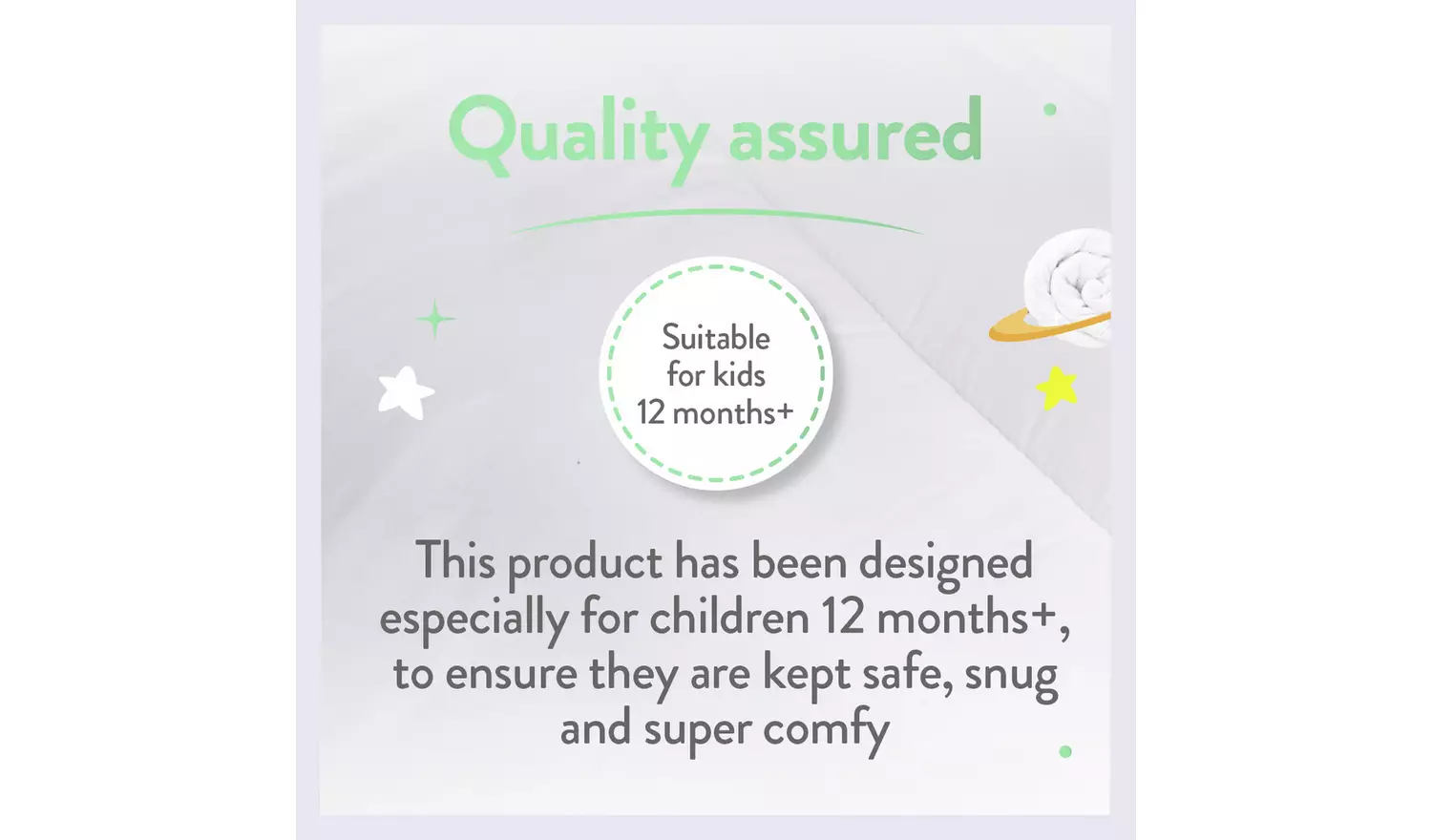 Slumberdown Little Slumbers Fresh & Protect Pillow - Cot Bed