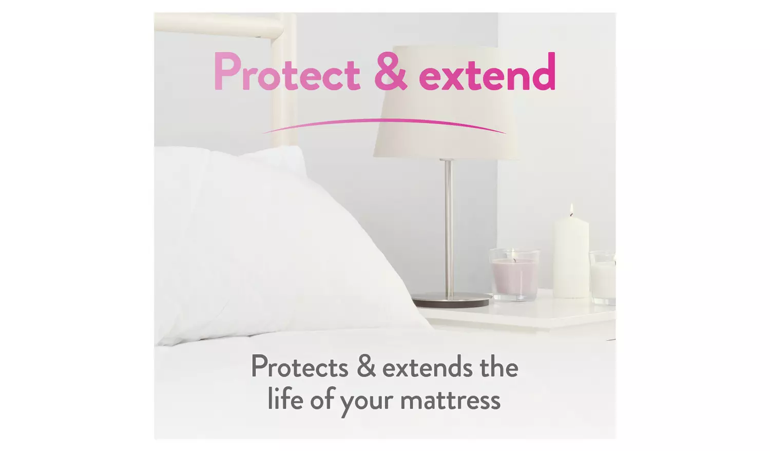 Slumberdown Soft and Huggable Mattress Protector - Single