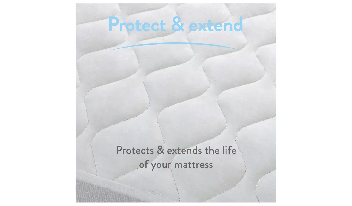 Slumberdown Cotton Comfort Mattress Protector - Superking