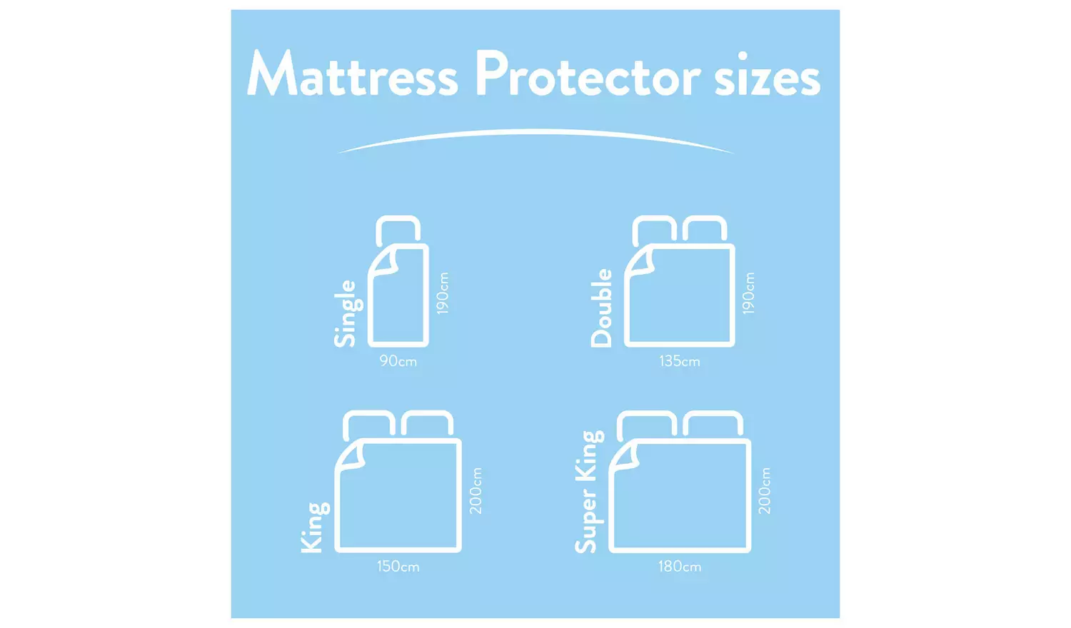 Slumberdown Cotton Comfort Mattress Protector - Single