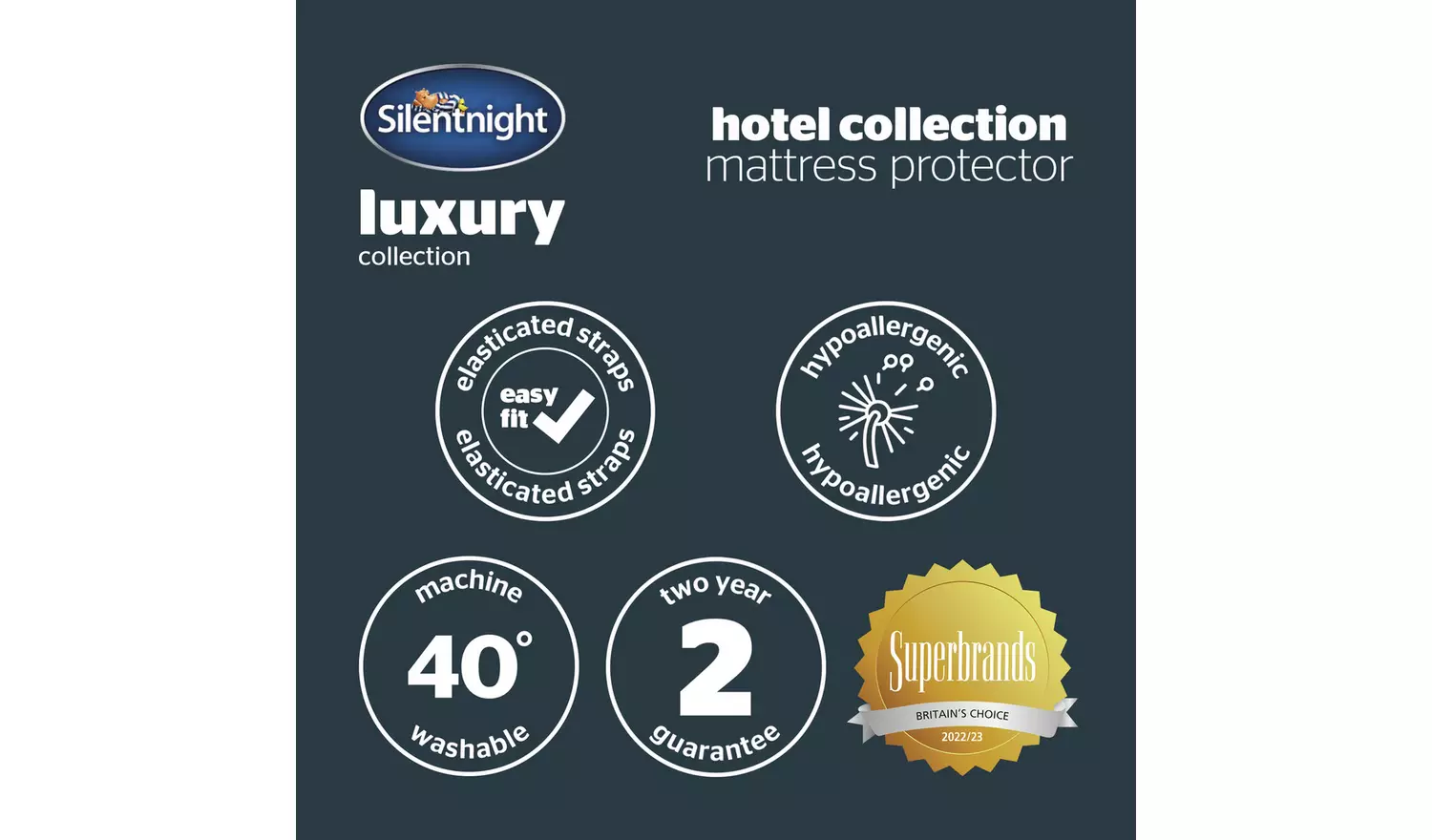 Silentnight Hotel Collection Mattress Protector - Single