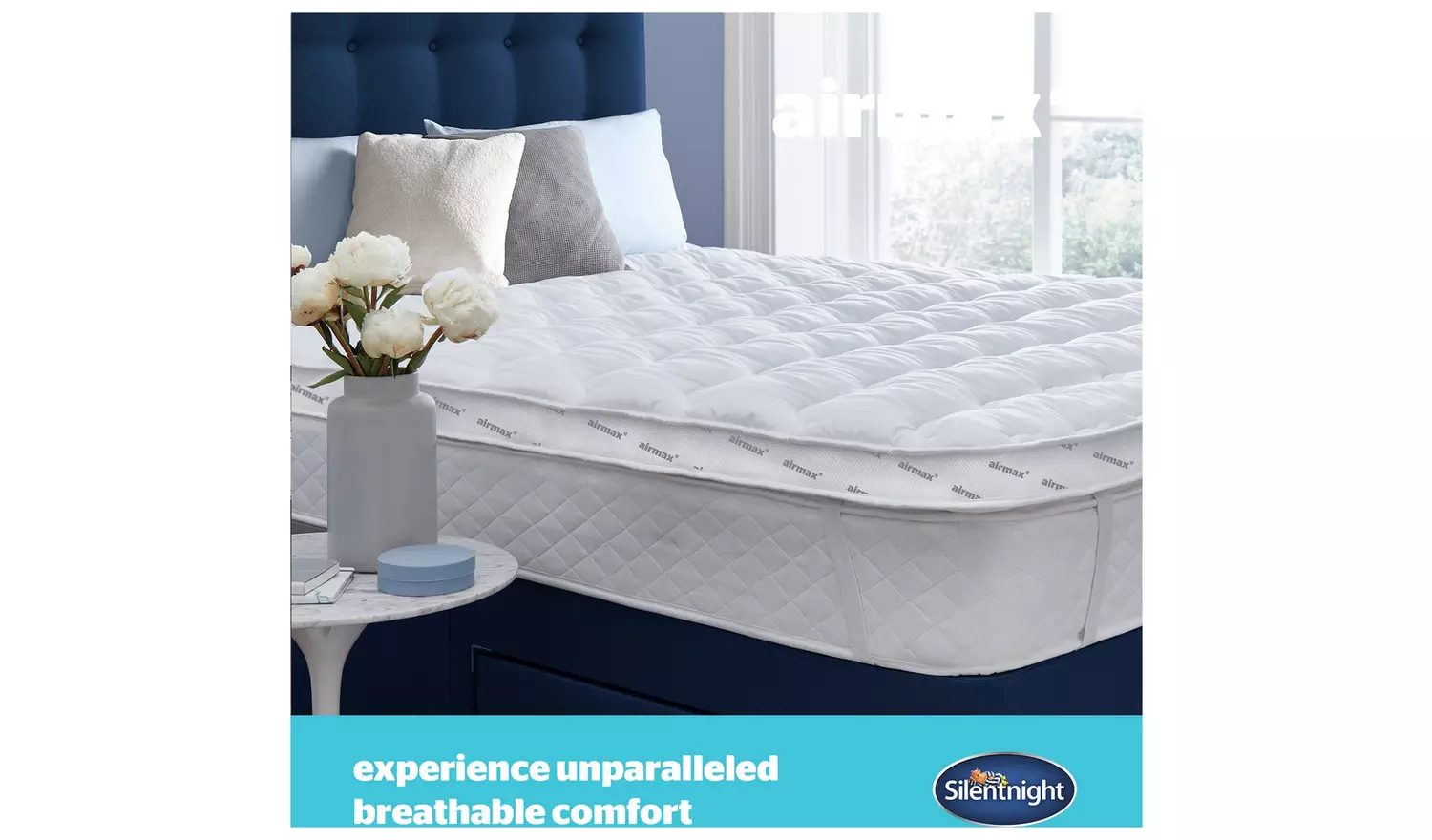 Silentnight Airmax 800 Mattress Topper - Single