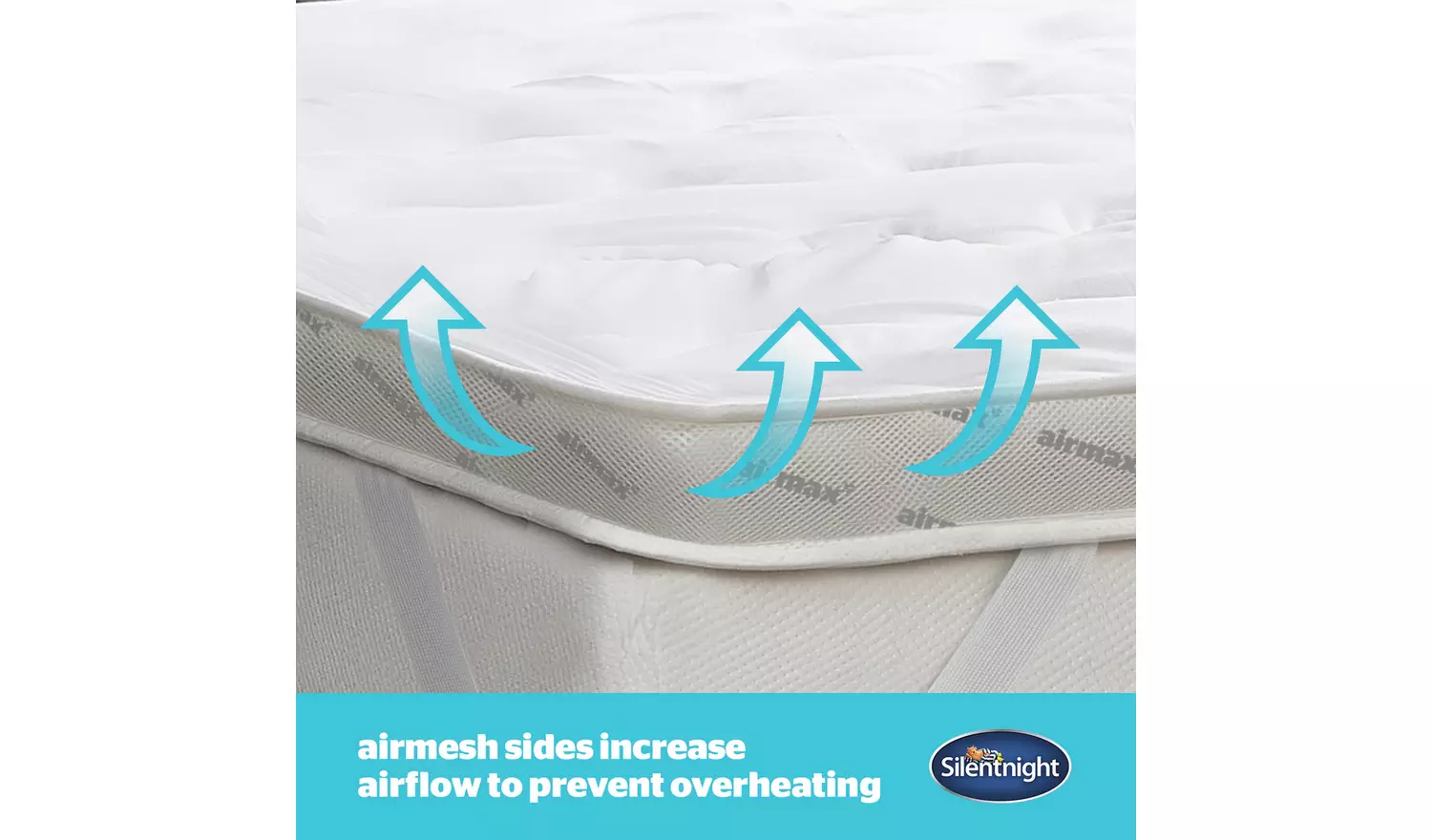 Silentnight Airmax 800 Mattress Topper - Single