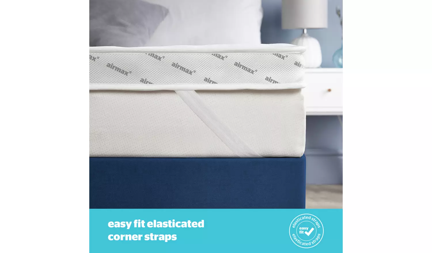 Silentnight Airmax 800 Mattress Topper - Single