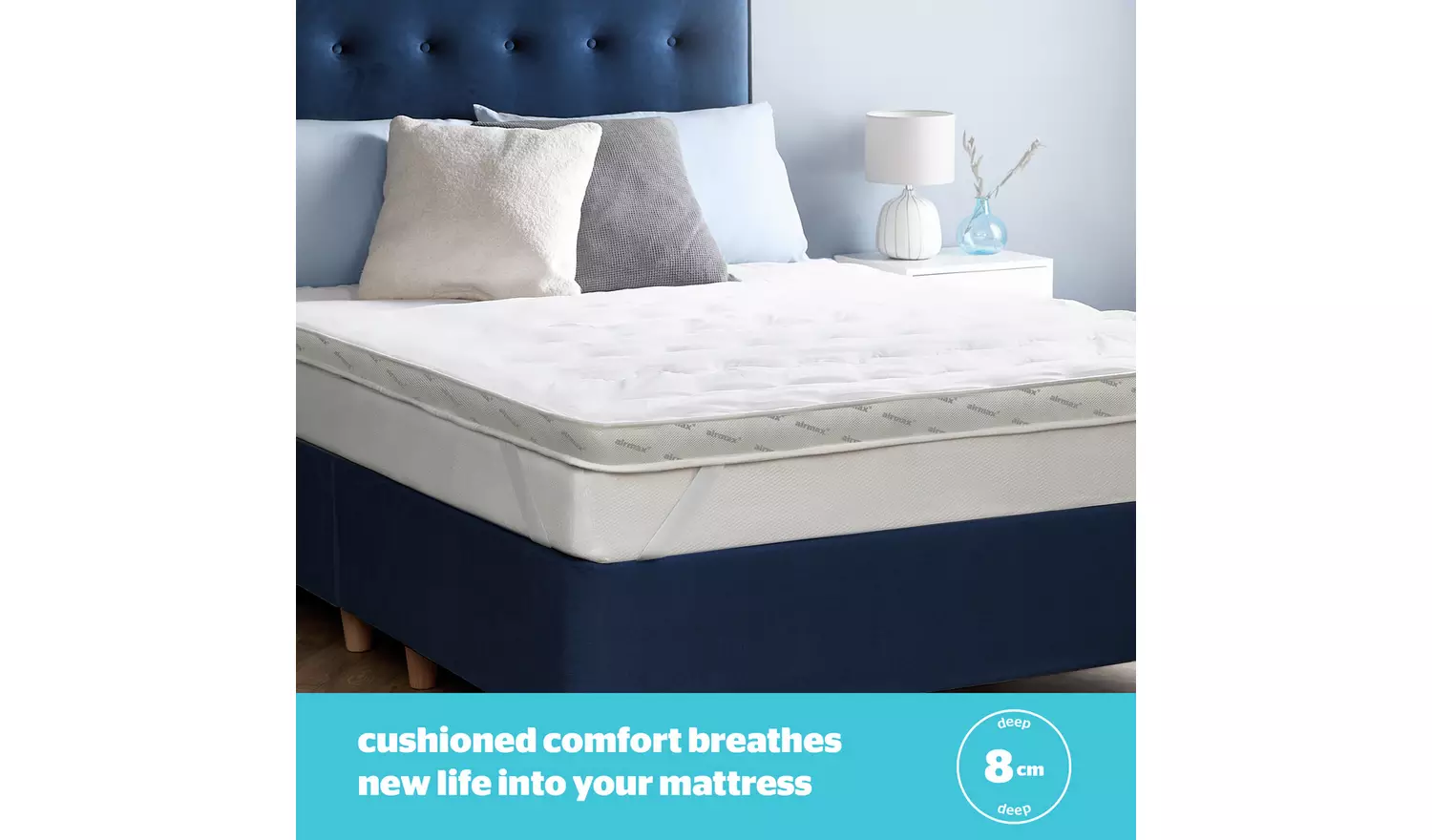 Silentnight Airmax 800 Mattress Topper - Single