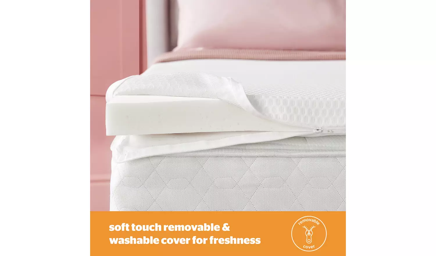 Silentnight 5cm Memory Foam Topper - Double