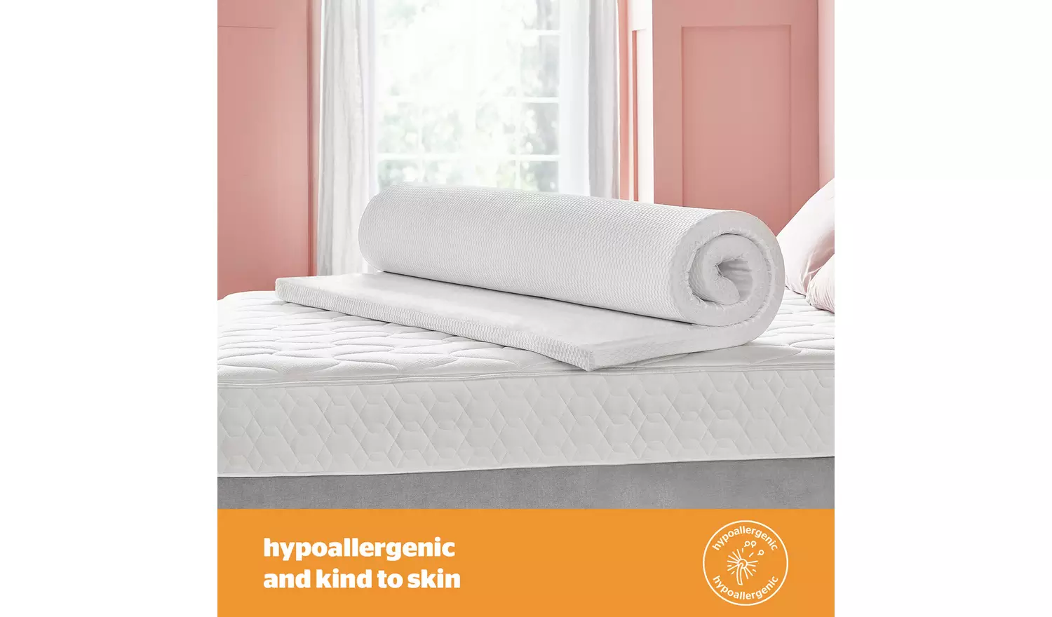 Silentnight 5cm Memory Foam Topper - Double