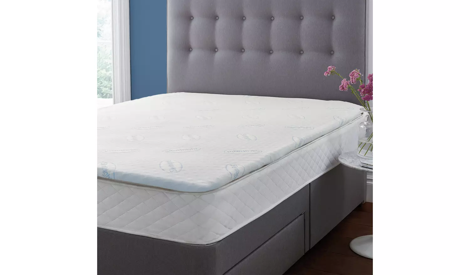 Silentnight Orthopaedic Mattress Topper with Cover- Kingsize
