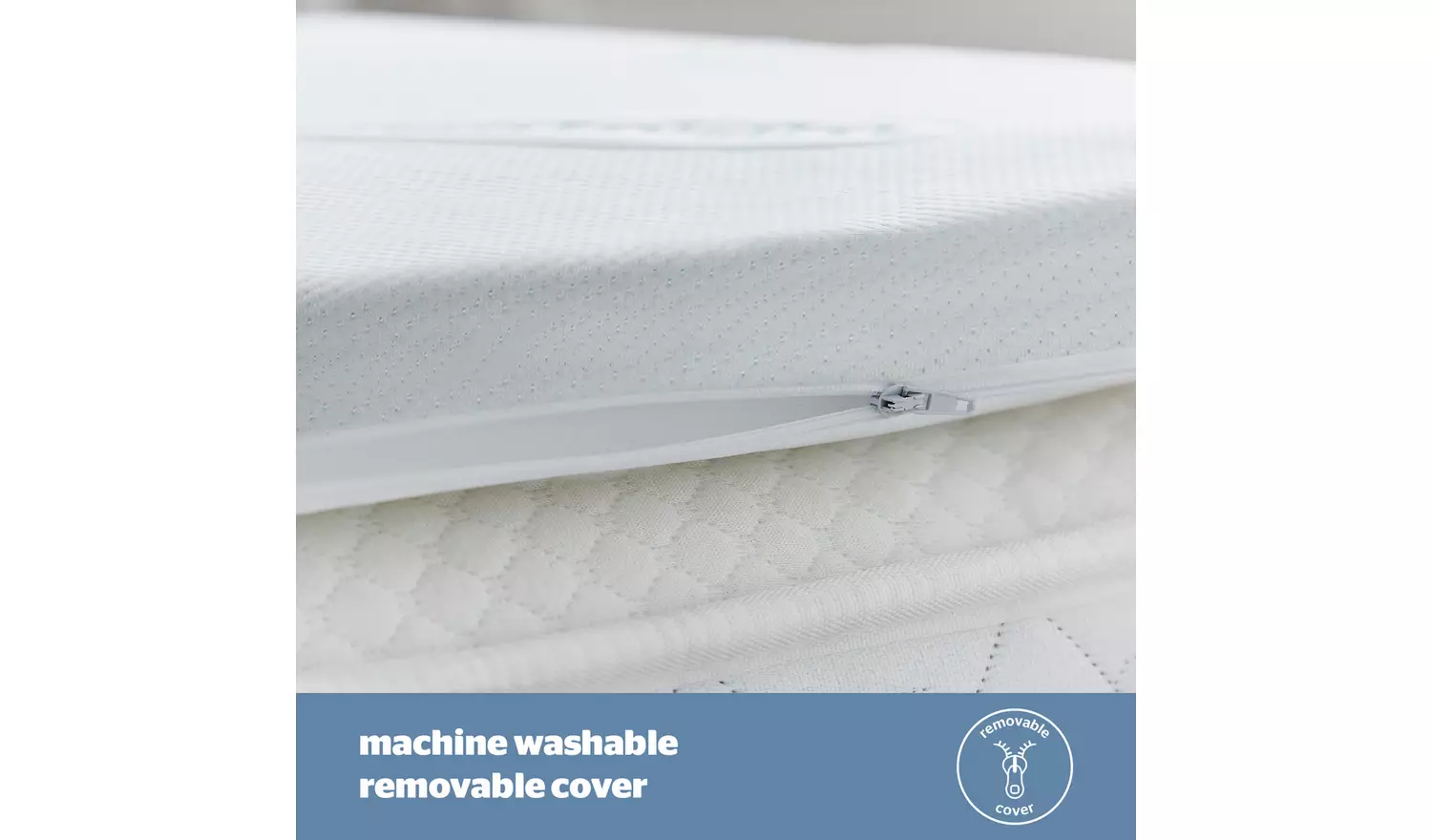 Silentnight Orthopaedic Mattress Topper with Cover- Kingsize