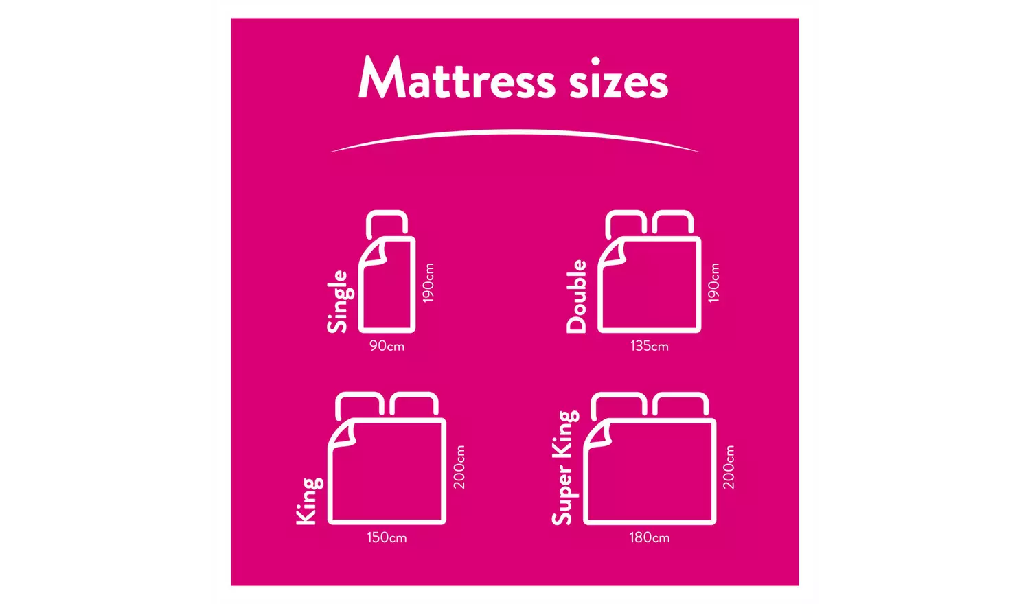 Slumberdown Soft & Huggable Mattress Topper - Kingsize