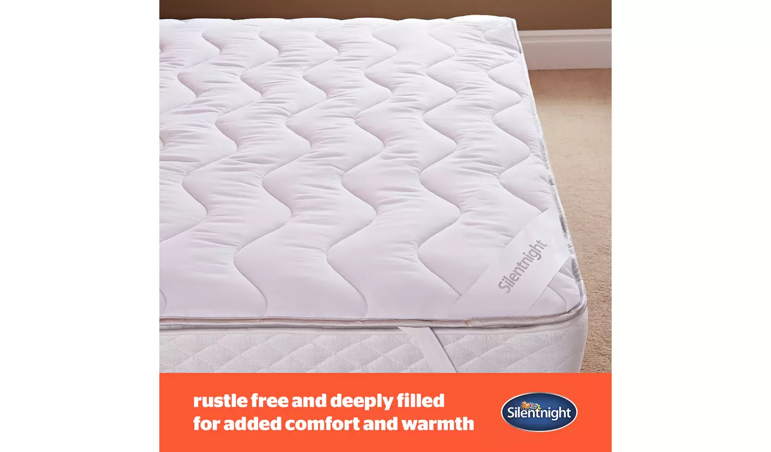 Silentnight Heat Genie Self Heating Mattress Topper Kingsize