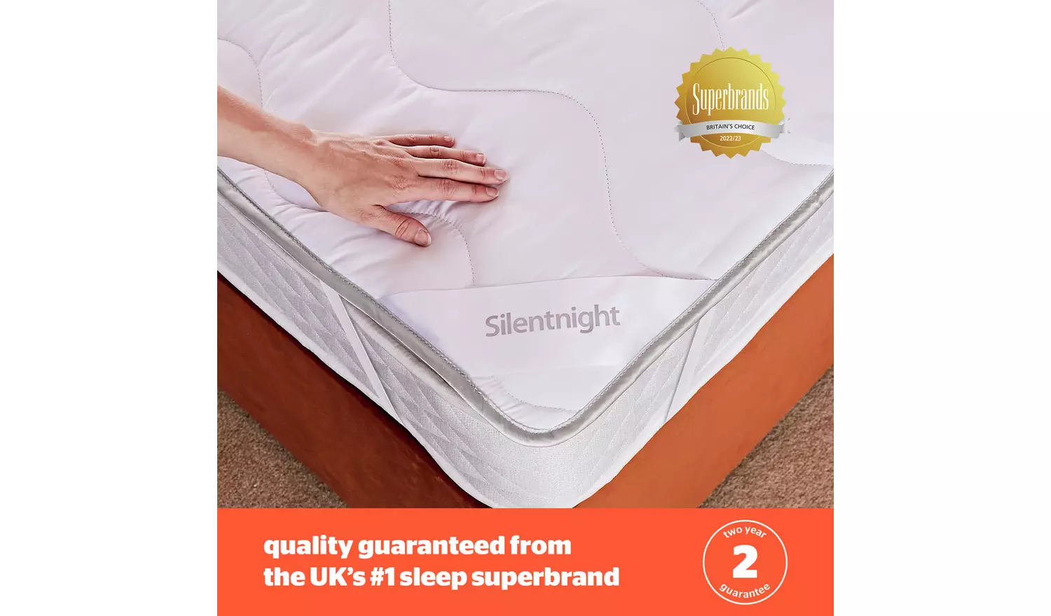Silentnight Heat Genie Self Heating Mattress Topper Kingsize