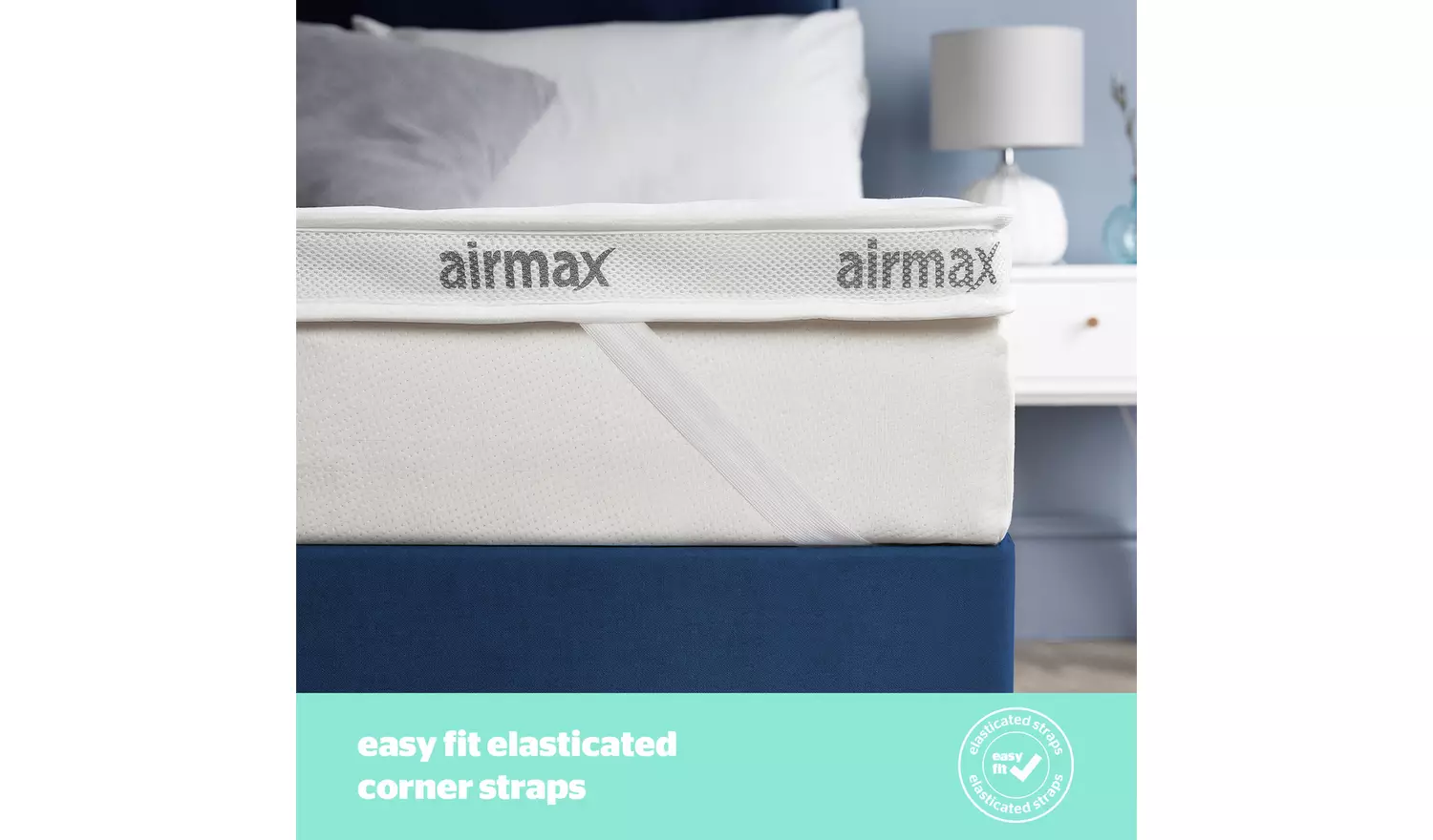 Silentnight Airmax Anti-Allergy Mattress Topper - Double
