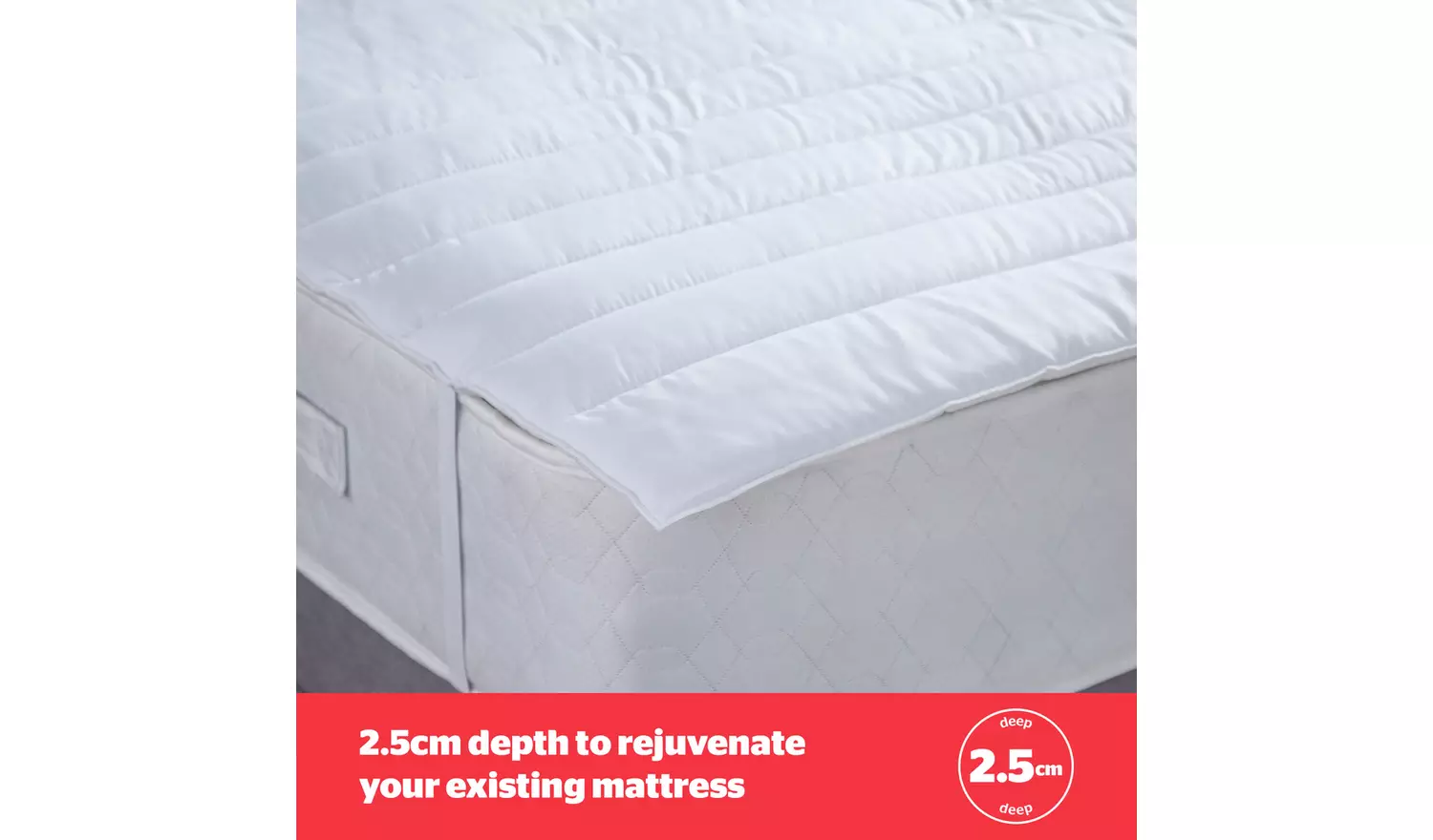 Silentnight Bounceback Mattress Topper - Double