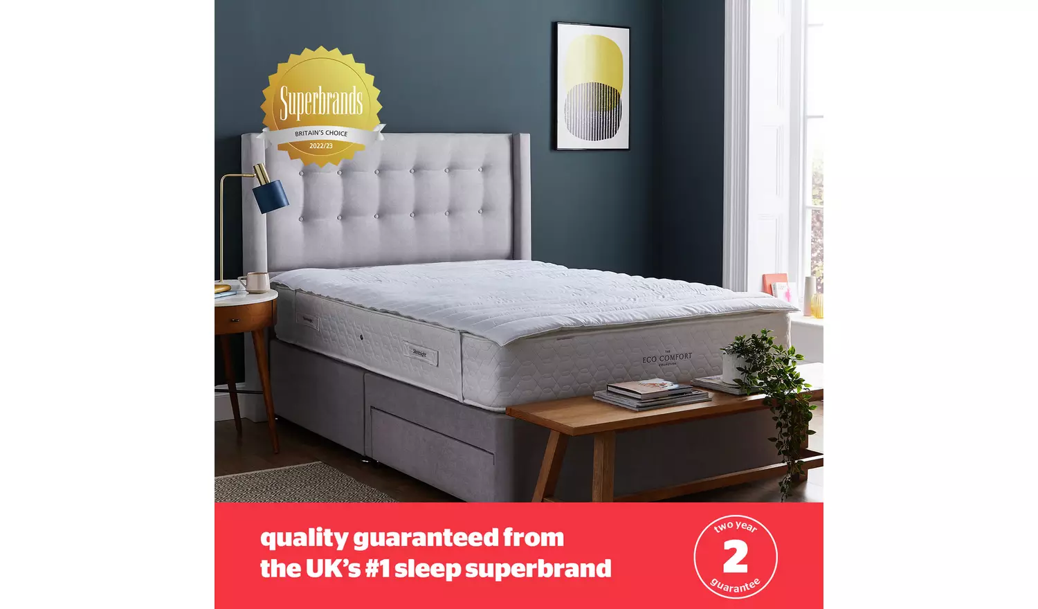 Silentnight Bounceback Mattress Topper - Double