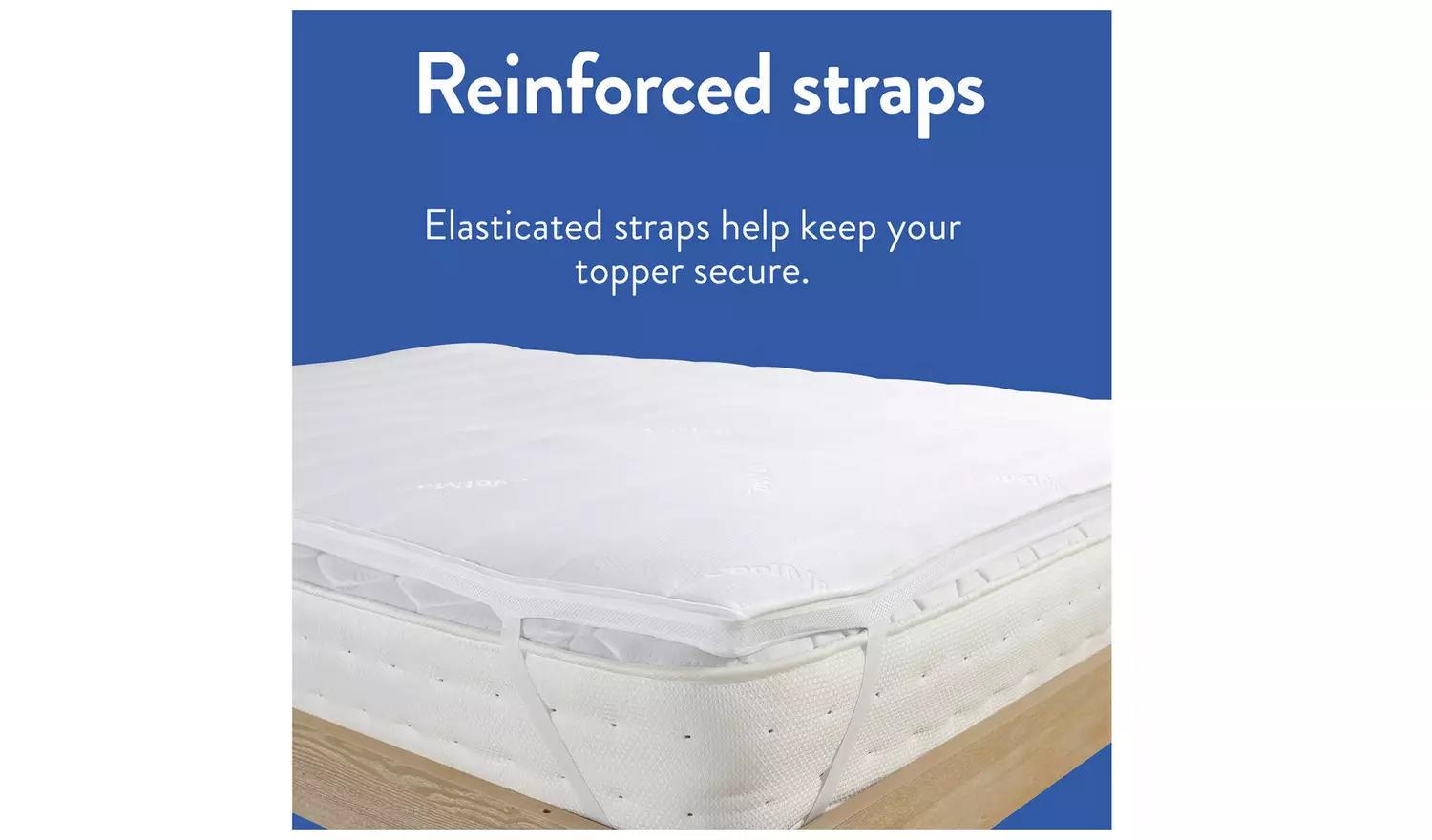 Slumberdown Airstream Memory Fibre Mattress Topper - Double