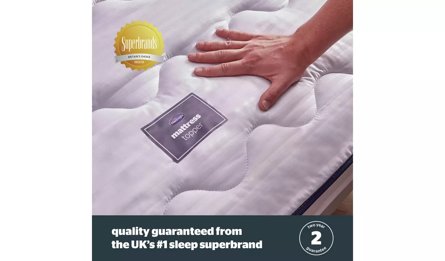 Silentnight Hotel Collection Mattress Topper - Single