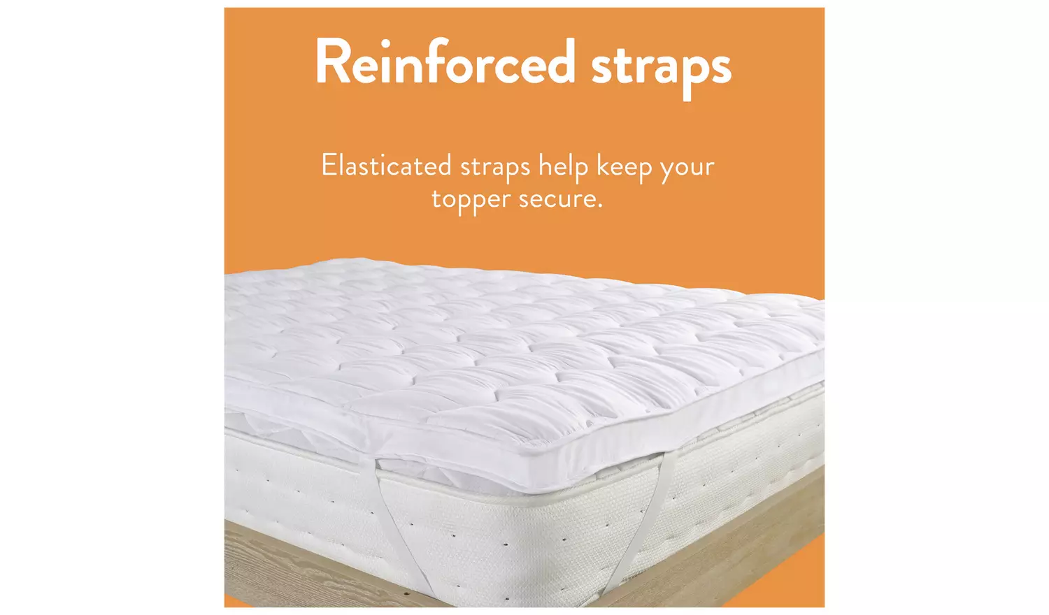 Slumberdown Support 4cm Mattress Topper - Single