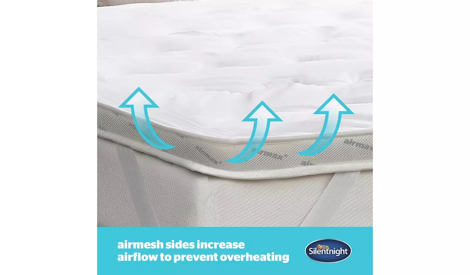 Silentnight Airmax 5cm Mattress Topper - Superking