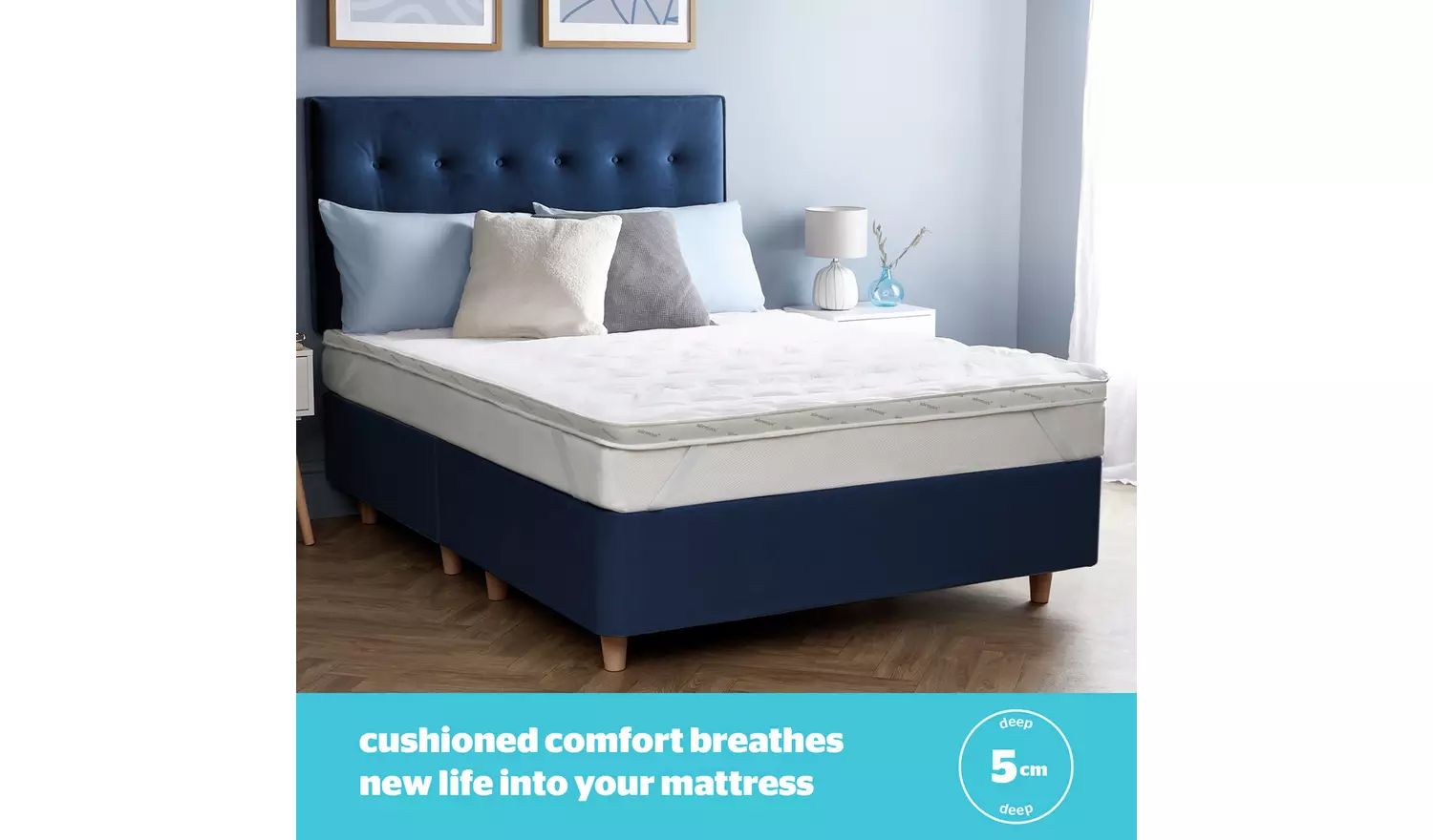Silentnight Airmax 5cm Mattress Topper - Superking